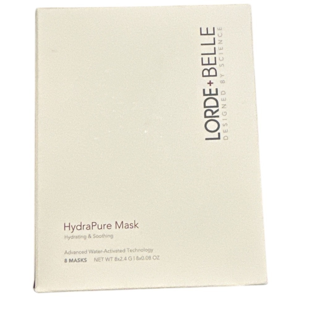 Lorde + Belle Hydra Pure Mask, 8‎ Pack